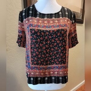 % Forever 21 Boho Style Top - Size S
